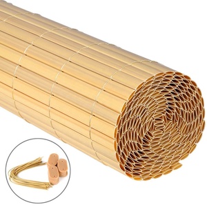 Double-Sided <b>PVC</b> Artificial Garden Fence Outdoor Decorative Roll Balcony Shade for House Use - Product Image 5
