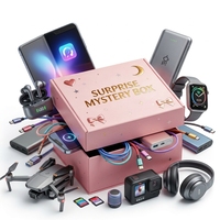 Coffret cadeau électronique rose personnalisé OEM avec écouteurs, haut-parleur, accessoires pour smartphone, cadeaux promotionnels de Noël en gros