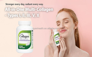 Multi Collageenpillen Groothandel Private Label Proteïne <span class=keywords><strong>Softgel</strong></span> <span class=keywords><strong>Capsule</strong></span> Supplement Boost Immuun Premium Multi Collageen - Product Image 4