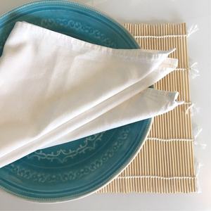 Non imprimé en gros dîner personnalisé coton <span class=keywords><strong>serviette</strong></span> en tissu <span class=keywords><strong>de</strong></span> <span class=keywords><strong>mariage</strong></span> serviettes personnalisées avec Logo - Product Image 4