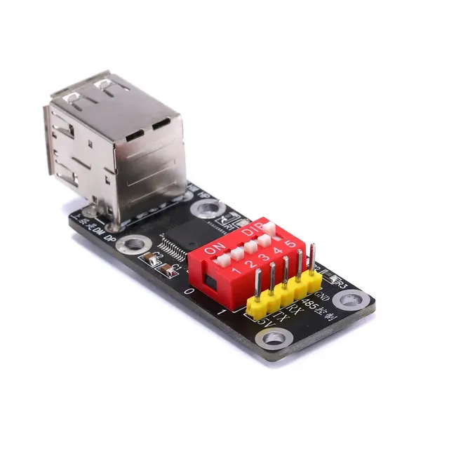 Ch9350 Module Hid Keyboard Mouse to Serial Port Virtual Keyboard Scanning Gun to Serial Port KVM