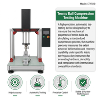 Machine d'essai d'équipement sportif LITUO pour tester la dureté et la résistance à la compression des balles de tennis, haute précision, protection IP65 1