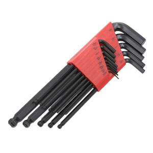 Dụng Cụ Cầm Tay Cờ Lê 13Pcs <span class=keywords><strong>Sae</strong></span>/Metric Trung Bình Dài Bóng Hex Key Set - Product Image 1