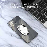 Nouveauté : support de téléphone portable flexible réglable en hauteur, anti-corrosion, portable, en alliage d'aluminium, rotation à 360 degrés