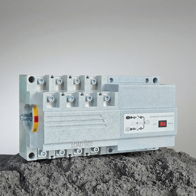 MUTAI Factory PC Class ATS Three 3 Phase UPS AC 400V 150A 160A Dual Power Supply AC Automatic Transfer Changeover Switch 125A