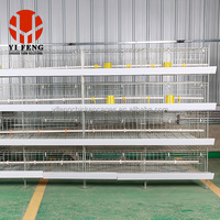Cage d'élevage automatique de type H pour poulets – Équipement d'élevage intensif pour l'élevage commercial de poulets pondeurs