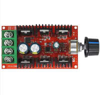 9-50V 9V12V24V50V 2000W dengan Modul Kontrol Kecepatan Motor DC Tanpa Sikat 40A dengan Enclosure