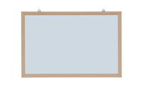 Tableau blanc magnétique mural effaçable à sec avec cadre en bois et en métal pour salle de classe, bureau, salle de réunion