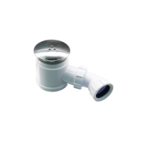 Ensemble de drain de douche pour salle de bain avec corps en PP, sortie de 50 mm, débit de 30 L/min, taille personnalisée