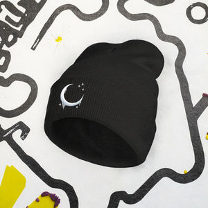 Gorro de Invierno de Lana de Alta Calidad, Gorro de Punto con Diseño de Dibujos Animados, Logotipo Personalizado, Impresión Digital Multicolor, Bordado 3D, Nivel de Diseñador - Product Image 3