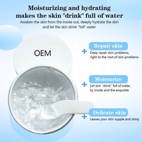 Masque de nuit en gelée au rétinol et probiotiques de riz 80 ml, marque privée OEM, réparation de la barrière cutanée, apaisant, hydratant, végétalien, vente en gros