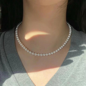 Zhuji Pearl Women's 18k Golden Sprout Pendant 13-14mm Round Strong <b>Light</b> Necklace Luxury Style with Purple <b>Edison</b> by Style - Product Image 2