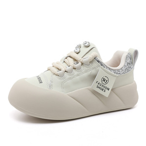 Chaussures Décontractées Sportives à Plateforme pour Femmes, Ornées de Strass, Antidérapantes, Tendance Mode Printemps-Été, pour Étudiantes, Fabriquées en Chine 2026 - Product Image 3
