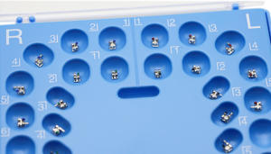 Ensemble de supports orthodontiques en céramique en métal Shinye support miniature de dent dentaire supports orthodontiques orthodontiste accolades dentaires - Product Image 4