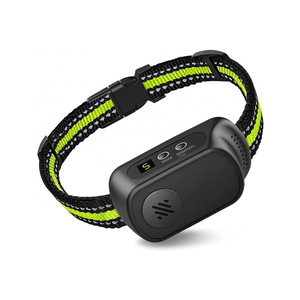 Collar inteligente de entrenamiento antiladridos recargable con sensibilidad ajustable, collar de choque perimetral para perros - Product Image 1