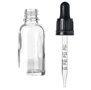 Flacon compte-gouttes en verre dépoli avec logo personnalisé ambre vert bleu pour crème de soin pour visage huiles capillaires flacon <span class=keywords><strong>goutteur</strong></span> cosmétique personnalisé - Product Image 1