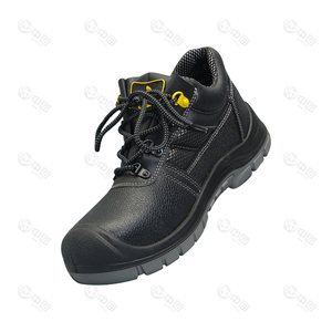 Thoải mái ánh sáng da bò xây dựng giày an toàn chống smash và chống đâm thủng bảo vệ lao động thoáng khí - Product Image 6