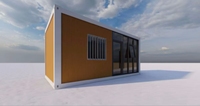 Casa prefabricada Edificio rústico Estructura de acero Barndominium Kits Steel Metal Barn