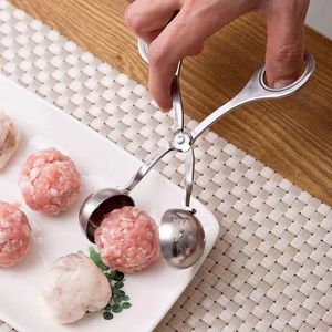 Pinza para hacer albóndigas de acero inoxidable, utensilio de cocina para hacer albóndigas en casa - Product Image 2
