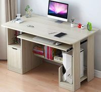 Bureau de travail moderne en MDF, table de bureau en bois pour mobilier de bureau