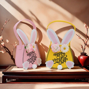 DAMAI <b>Easter</b> Bunny Gift <b>Bags</b> & Baskets Simple Storage <b>Bags</b> for Party Decor Factory Wholesale Supply for Holiday Celebrations - Product Image 3