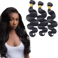 Rambut Asli Kamboja Berkualitas Tinggi, Model Brazilian Hair Weave HD Lurus Pendek Sangat Alami, Bundel Murah untuk Wanita, Pasokan Grosir