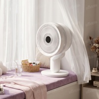 Ventilateur de table électrique intelligent multifonction de haute qualité en plastique blanc avec refroidissement par air