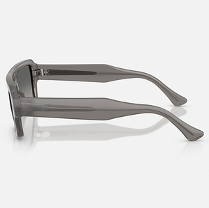 Gafas de Sol con Marco Cuadrado Gris Degradado, Protección UV400, Unisex, Modernas, Sencillas, Elegantes y Versátiles 2025 - Product Image 5