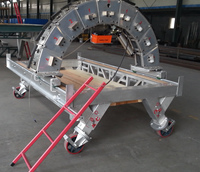 Machine à poser des briques de fabrication chinoise pour four rotatif, prix compétitif, vitesse de pose élevée