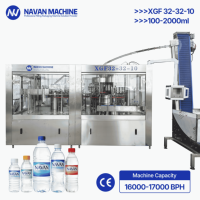 Navan Automatische Hoge-Snelheid 3-in-1 Multifunctionele Multi-Drank Etiketteer- en Vulmachine 16000-17000 BPH 220V-480V Hoge-Nauwkeurigheid