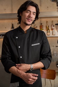 Uniforme de <span class=keywords><strong>Chef</strong></span> para Hombre, para Restaurante y Hotel, Ropa de Trabajo Profesional para Cocina, Diseñada para Uso en Hostelería - Product Image 5