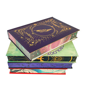 인쇄 공장 사용자 정의 책 풀 컬러 인쇄 서비스 페인트 스프레이 가장자리 소설 인쇄 책으로 하드 커버 책 - Product Image 2