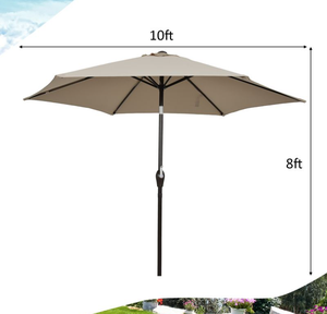 Parasol de aluminio barato de fábrica de China al por mayor y sombrilla balinesa blanca con base resistente al viento y a la lluvia para uso en patio y hotel - Product Image 4