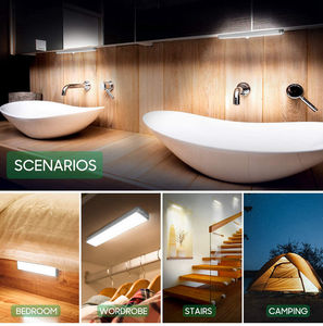 Led Kast Licht Beweging Geactiveerd Draadloze Onderkast Keuken Trap Bewegingssensor Licht 6/10 Led Bewegingssensor Nachtverlichting - Product Image 4