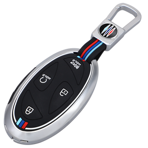 Funda Protectora para Llaves de Coche de Aleación de Zinc y Gel de Sílice para Hyundai IONIQ 6 Grandeur GN7 Sonata Elantra, Llavero, Bolsa para Llaves - Product Image 1
