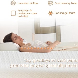 Atacado King Size Cama Colchão Ar Camada Perfuração Memória Espuma Colchão <span class=keywords><strong>Topper</strong></span> - Product Image 5