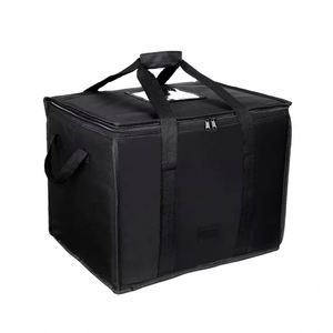 Sac isotherme promotionnel portable, imperméable et pliable pour la livraison de repas, sac à déjeuner réutilisable de grande taille pour le vin - Product Image 2
