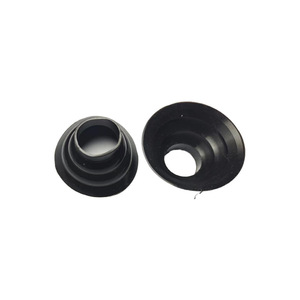 Protector de Punta de Bastón de Plástico Estético Negro con Goma Antideslizante para Ayuda de Movilidad de Personas Mayores - Product Image 5