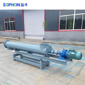 SOPHON esnek Spiral besleyici lavabo besleme çimento tozu eğimli sertleştirilmiş kireç granül hamur toz vidalı konveyör ahşap yongaları için - Product Image 4