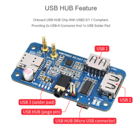 Module 4G HAT (B) SIM7600G-H pour Raspberry Pi, prise en charge LTE Cat-4 4G / 3G / 2G, positionnement GNSS, bande globale Raspberry Pi 4