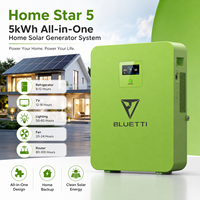Sistema de Almacenamiento de Energía Solar para el Hogar, Todo en Uno, Fuera de la Red, con Carga Solar Fotovoltaica, For Home Star 5, 5024 Wh, 3.68 kW, MPPT