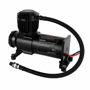 Compressore per Sospensioni Pneumatiche 12V 24V 150PSI in Metallo Resistente con Tubo Intrecciato per Auto, Camion, Camper, Pullman - Product Image 4