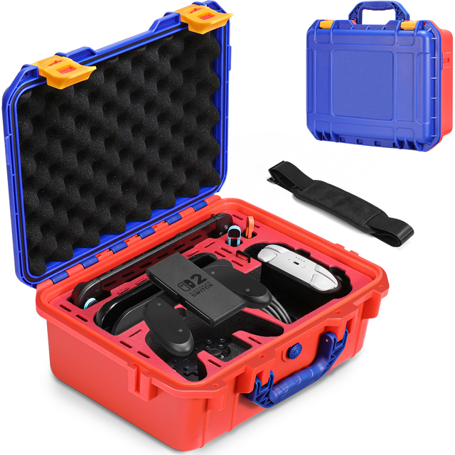 Switch 2 Hard Shell Travel Protective Case Game Accessories Carrying Case for Nintendo Switch 2