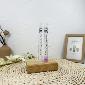 Vente en gros YJ Marque clair 10ml-50ml PS Plastique pour tube avec bouchon nervuré Logo personnalisable Échantillonnage - Product Image 3
