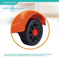 Porteur Électrique Multifonctionnel pour Bébé : Trotteur, Chariot d'Apprentissage, Poussette et Voiture à Conduire - Conforme EN71
