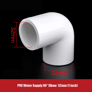 Conectores <span class=keywords><strong>de</strong></span> PVC para Fontanería, Acoplamiento <span class=keywords><strong>de</strong></span> Rosca Hembra para Soldadura con Solvente, Codo en T <span class=keywords><strong>de</strong></span> 1/2" y 3/4" con <span class=keywords><strong>Abrazadera</strong></span> para Tuberías <span class=keywords><strong>de</strong></span> <span class=keywords><strong>Agua</strong></span> - Product Image 5