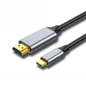 Cavo <span class=keywords><strong>USB</strong></span>-<span class=keywords><strong>C</strong></span> a <span class=keywords><strong>HDMI</strong></span> 4K, Adattatore Convertitore HDMI2.0 Tipo <span class=keywords><strong>C</strong></span> a <span class=keywords><strong>HDMI</strong></span>, Risoluzione 4K 30Hz per Home Theater, HDTV, Proiettore Mobile - Product Image 1