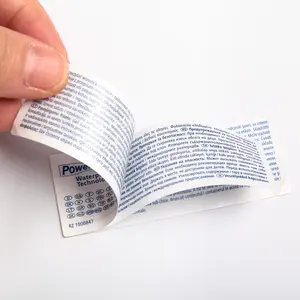 אישית מקפלים מעל הדפסת מדבקות עצמי דבק A4 ניירות ויניל עמיד למים מדבקת נייר סיטונאי