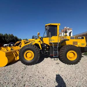 รถตักล้อยางมือสอง Komatsu WA470 สภาพดี เครื่องยนต์ญี่ปุ่นแท้ ระบบไฮดรอลิกเสถียร ดูแลรักษาอย่างดี - Product Image 1