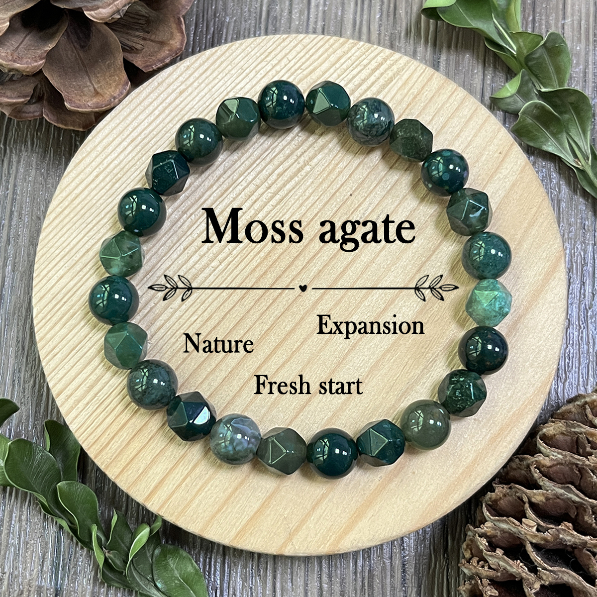 Moss Agate-Green